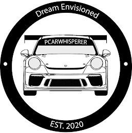 PCARWHISPERER DREAM ENVISIONED EST. 2020 logo