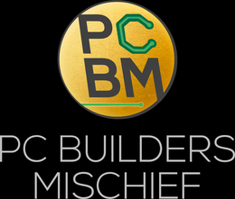 PCBM PC BUILDERS MISCHIEF logo