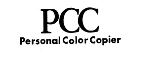 PCC PERSONAL COLOR COPIER logo