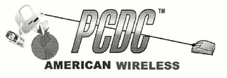 PCDC AMERICAN WIRELESS logo