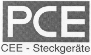 PCE CEE - STECKGERÄTE logo