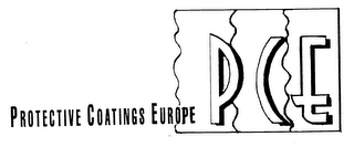 PCE PROTECTIVE COATINGS EUROPE logo