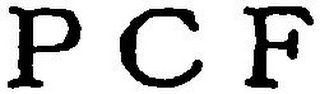 PCF logo