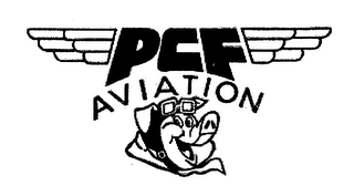 PCF AVIATION logo