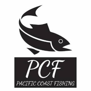 PCF PACIFIC COAST FISHING logo