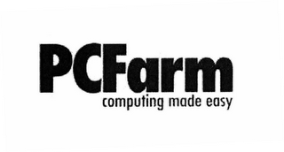 PCFARM COMPUTING MADE EASY logo