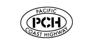 PCH PACIFIC COAST HIGHWAY logo