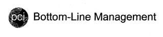 PCI BOTTOM-LINE MANAGEMENT logo