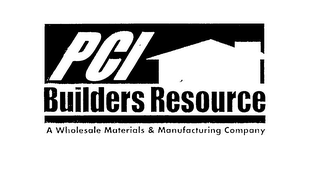 PCI BUILDERS RESOURCE A WHOLESALE MATERIALS & MANUFACTURING COMPANY logo
