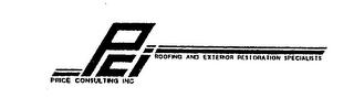 PCI PRICE CONSULTING, INC. ROOFING AND EXTERIOR RESTORATION SPECIALISTS logo