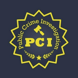 PCI PUBLIC CRIME INVESTIGATION logo