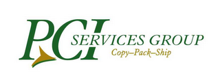 PCI SERVICES GROUP COPY-PACK-SHIP logo