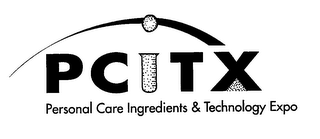PCITX PERSONAL CARE INGREDIENTS & TECHNOLOGY EXPO logo