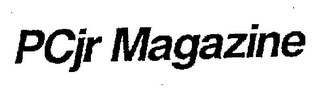 PCJR MAGAZINE logo
