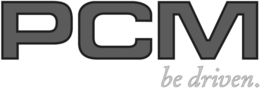 PCM BE DRIVEN. logo