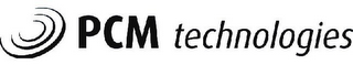 PCM TECHNOLOGIES logo
