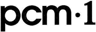 PCM·1 logo