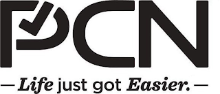 PCN LIFE JUST GOT EASIER. logo