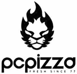 PCPIZZA FRESH SINCE 77 logo