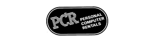 PCR PERSONAL COMPUTER RENTALS logo