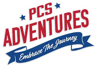 PCS ADVENTURES EMBRACE THE JOURNEY logo