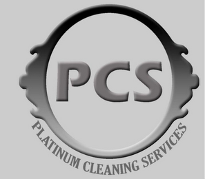 PCS PLATINUM CLEANING SERVICES logo