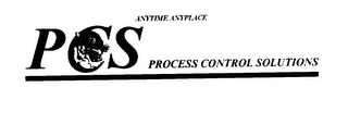 PCS PROCESS CONTROL SOLUTIONS ANYTIME ANYPLACE logo