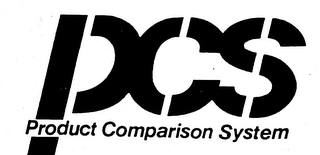 PCS PRODUCT COMPARISON SYSTEM logo