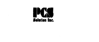 PCS SOLUTION INC. logo