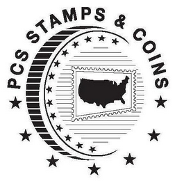 PCS STAMPS & COINS