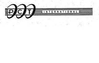 PCT INTERNATIONAL logo