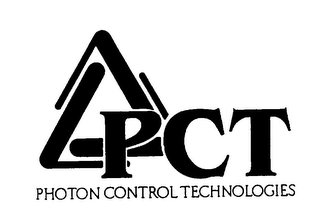 PCT PHOTON CONTROL TECHNOLOGIES logo