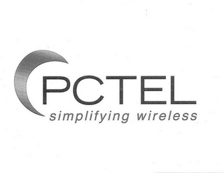 PCTEL SIMPLIFYING WIRELESS logo
