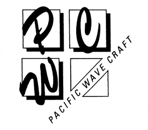 PCW PACIFIC WAVE CRAFT logo