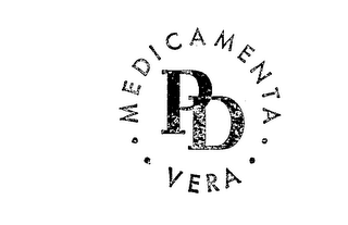 PD MEDICAMENTA VERA logo