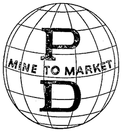 PD MINE TO MARKET logo