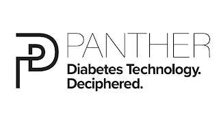 PD PANTHER DIABETES TECHNOLOGY. DECIPHERED. logo