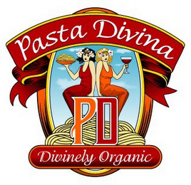 PD PASTA DIVINA DIVINELY ORGANIC logo
