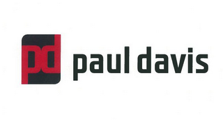 PD PAUL DAVIS logo