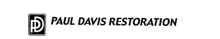 PD PAUL DAVIS RESTORATION logo