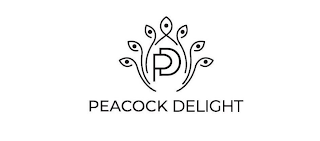 PD PEACOCK DELIGHT logo