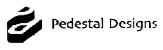 PD PEDESTAL DESIGNS logo