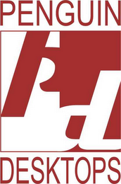 PD PENGUIN DESKTOPS logo