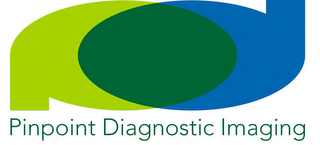 PD PINPOINT DIAGNOSTIC IMAGING logo