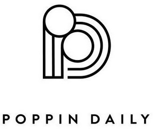 PD POPPIN DAILY logo