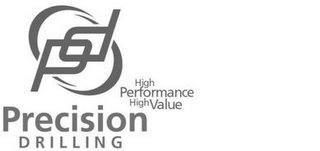 PD PRECISION DRILLING HIGH PERFORMANCE HIGH VALUE logo