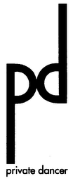 PD PRIVATE DANCER logo