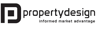PD PROPERTY DESIGN INFORMED MARKET ADVANTAGE logo