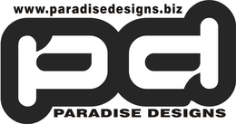 PD WWW.PARADISEDESIGNS.BIZ PARADISE DESIGNS logo