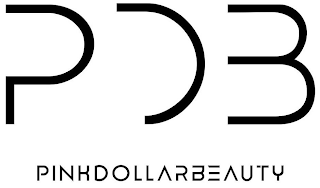 PDB PINKDOLLARBEAUTY logo